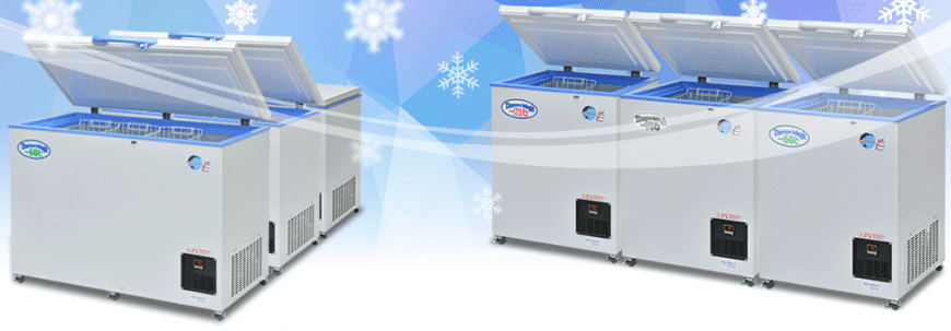 ノンフロンの超低温冷凍庫を新発売！
